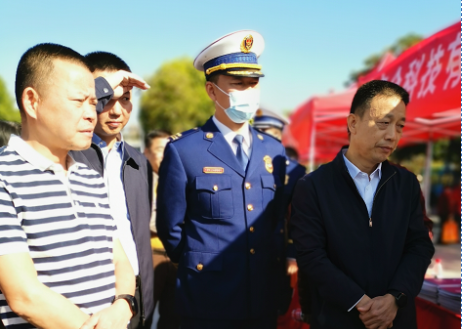济南伟业智能家居有限公司参加河源市 2021 年新《安全生产法》 宣传周